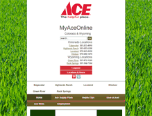 Tablet Screenshot of myaceonline.com